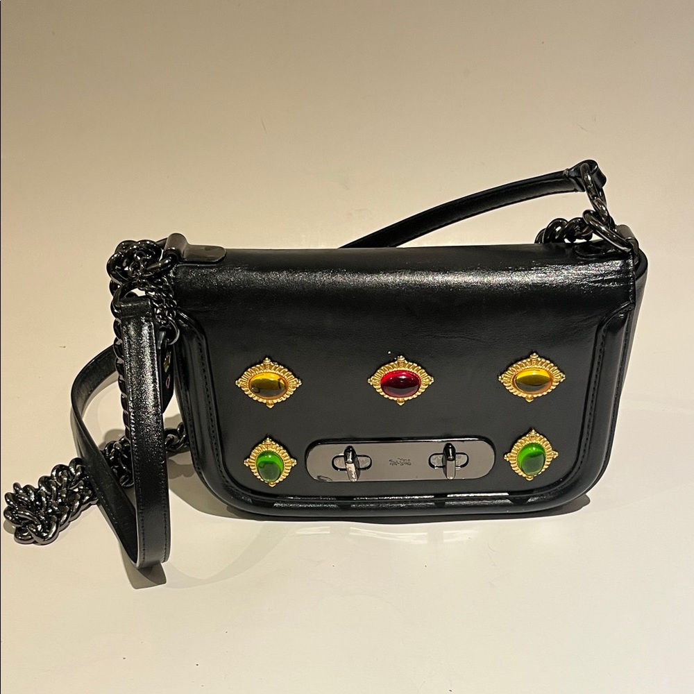 Coach swagger bag with jewels - Picture 2 of 11